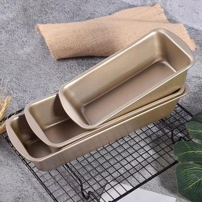 Cake Mold Non-stick Toast Box High Temperature Resistant Carbon Steel Baking Mold for Home Kitchen Party