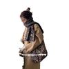 New scarf women's winter Korean version of versatile leopard print scarf high-end imitation cashmere thickened warm shawl