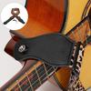 Verstellbare Gitarrengurte mit Lederenden E-Gitarren Akustikgitarren Bassgurt Verdickter Schultergurt Einfach zu bedienen