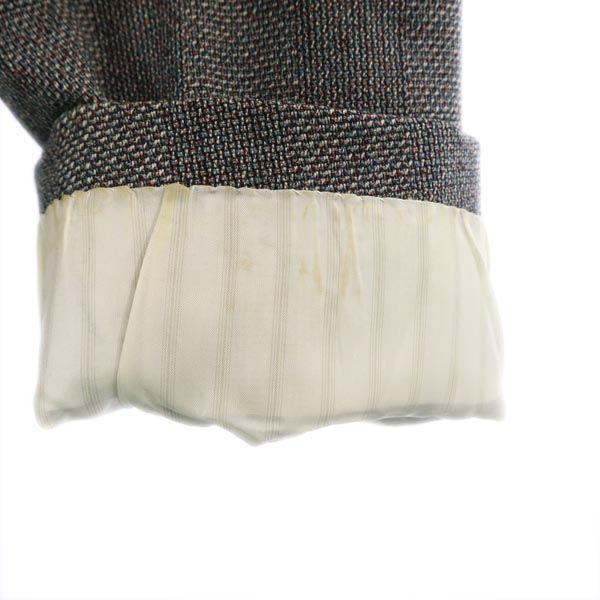 LANVIN wool tailored jacket R48-45 Gray Men's Used