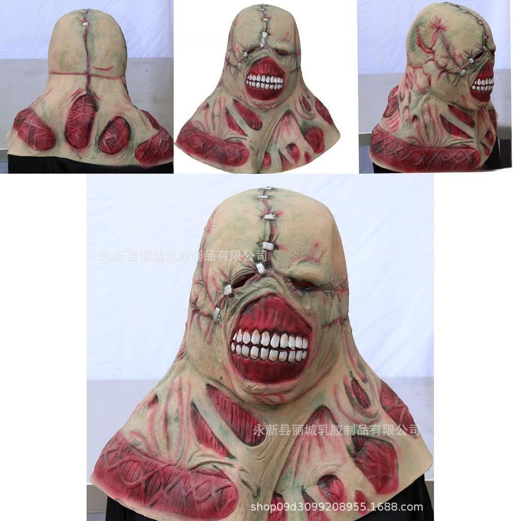 Adult Latex Halloween Mask With Horror Ghost And Zombie Look For Festive Events