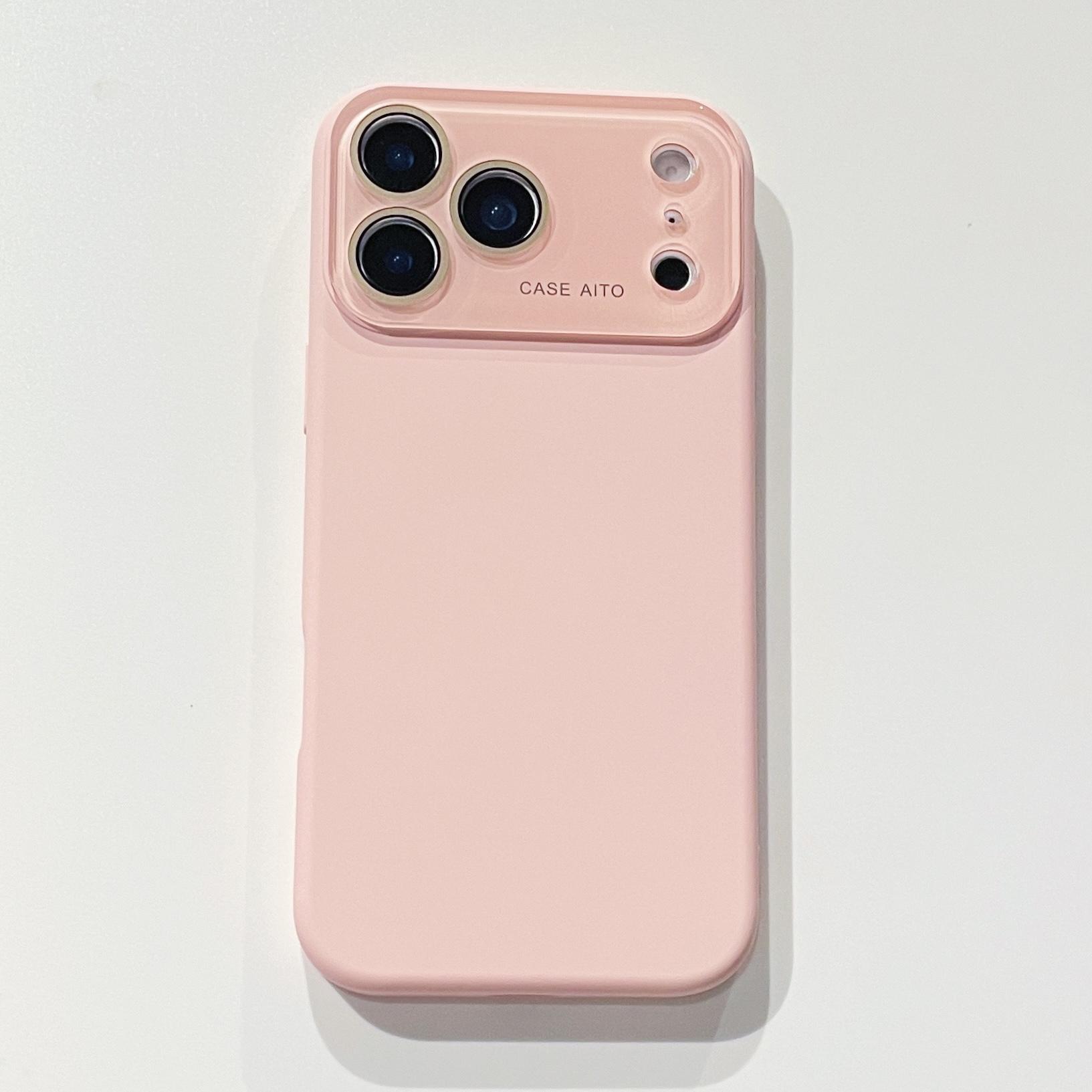 

Matte Shock Full Glass Large Window Protect Phone Case for iPhone 17 Air 16 15 14Plus 13 12 11 Pro Max Skin Hard PC Cover iPhone 12 Pro