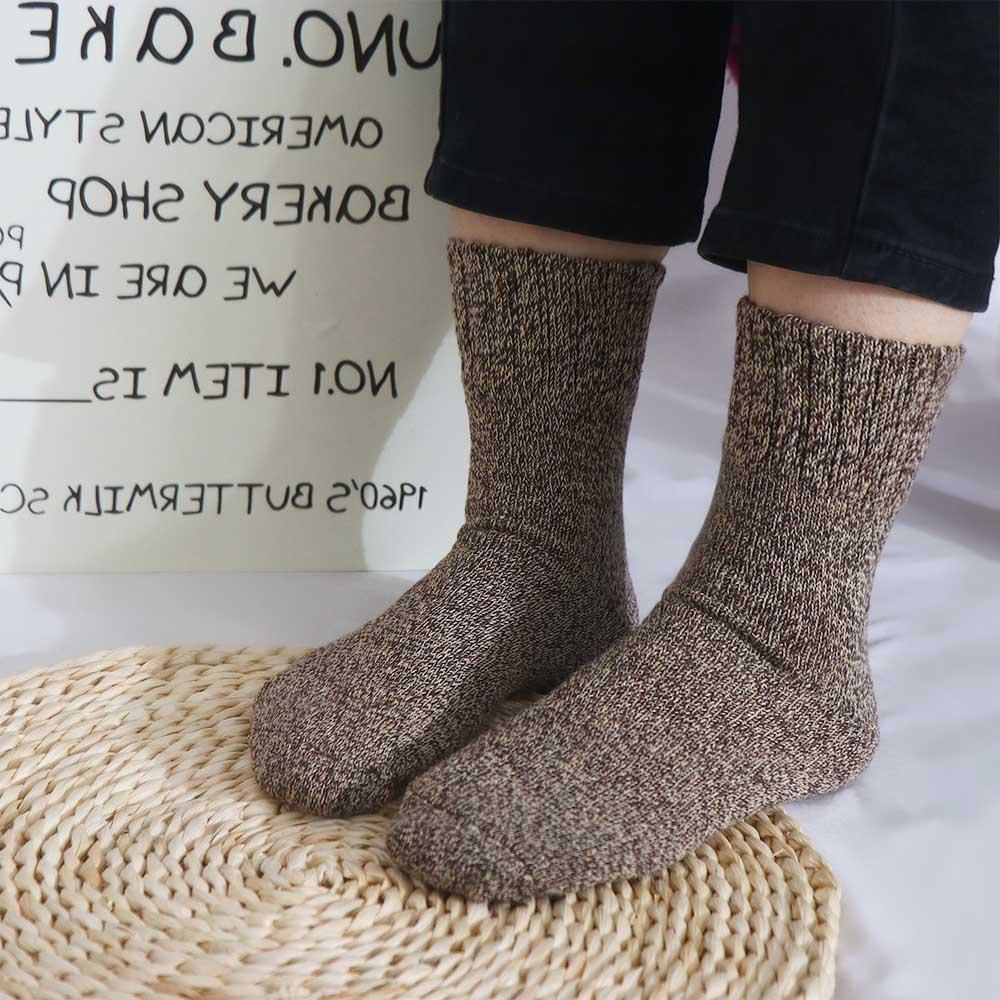 Male Winter High Quality Business Casual Middle Long Thicken Men Socks Warm Hosiery Wool Socks