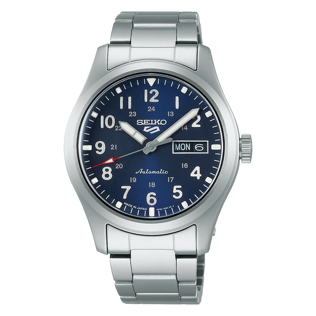 

[Часы Seiko] Мужские 5 Sports Field Sports Style Серебряные часы SBSA113