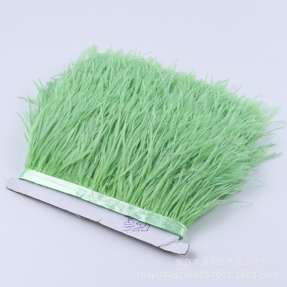 8-10Cm Ostrich Hair Cloth Edge Various Colors Optional Feather Lace Clothing Earrings Diy Decoration