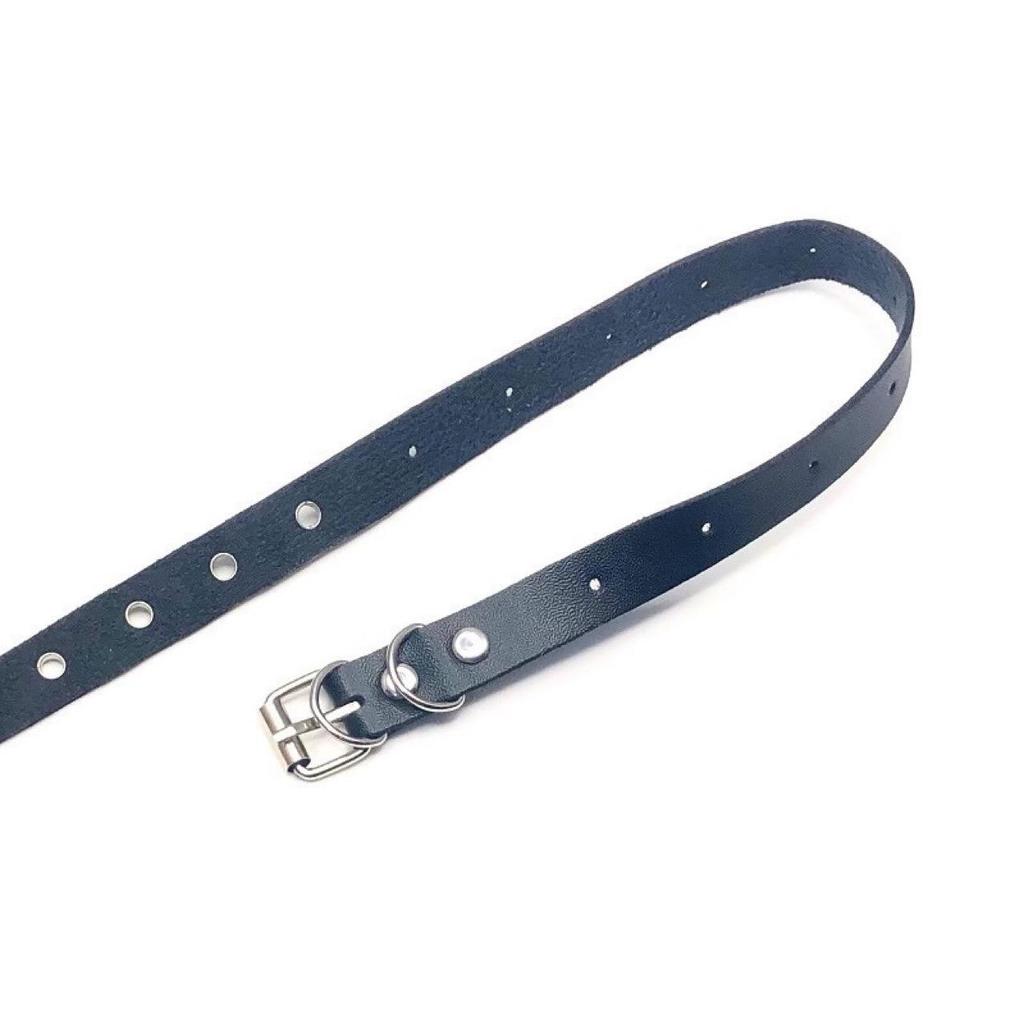 Punk Style Eyelet Stud Choker and Bracelet Duo – European and American Fashion