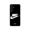 Phone Case - MANIACASE - Samsung Galaxy S25 - Nike Logo - Silicone TPU - Black