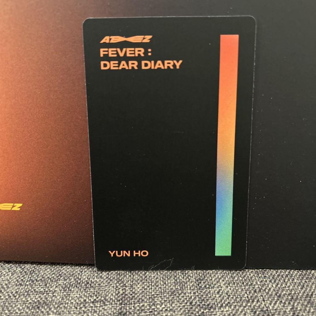 [USED] ATEEZ FEVER : DEAR DIARY (Japanese Subtitles)