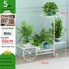 Suolunuo Iron Plant Stand for Indoor/Outdoor Gardening - Perfect for Bedroom, Living Room, Sunroom, Balcony, and Pothos.