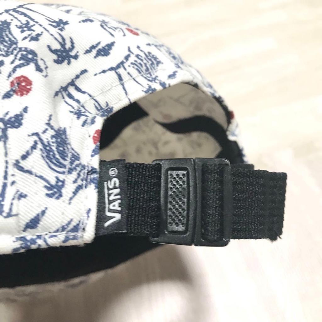 Used VANS Aloha Pattern Jet Cap Is In Good Condition (^^)
