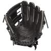 Rawlings Junior HYPER TECH R9 SERIES Baseball Glove for Size SS Black (All-Around) Kids, (GJ4FR9BFSS), (Left-Handed Throw)