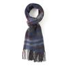 Hengyuanxiang Unisex 100% Wool Plaid Winter Scarf