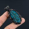 Blue Flash Labradorite Jewelry, 999 Copper Wire Wrapped Pendant, Handmade Gemstone Jewelry, Gifts For Wife Brand New Pendant