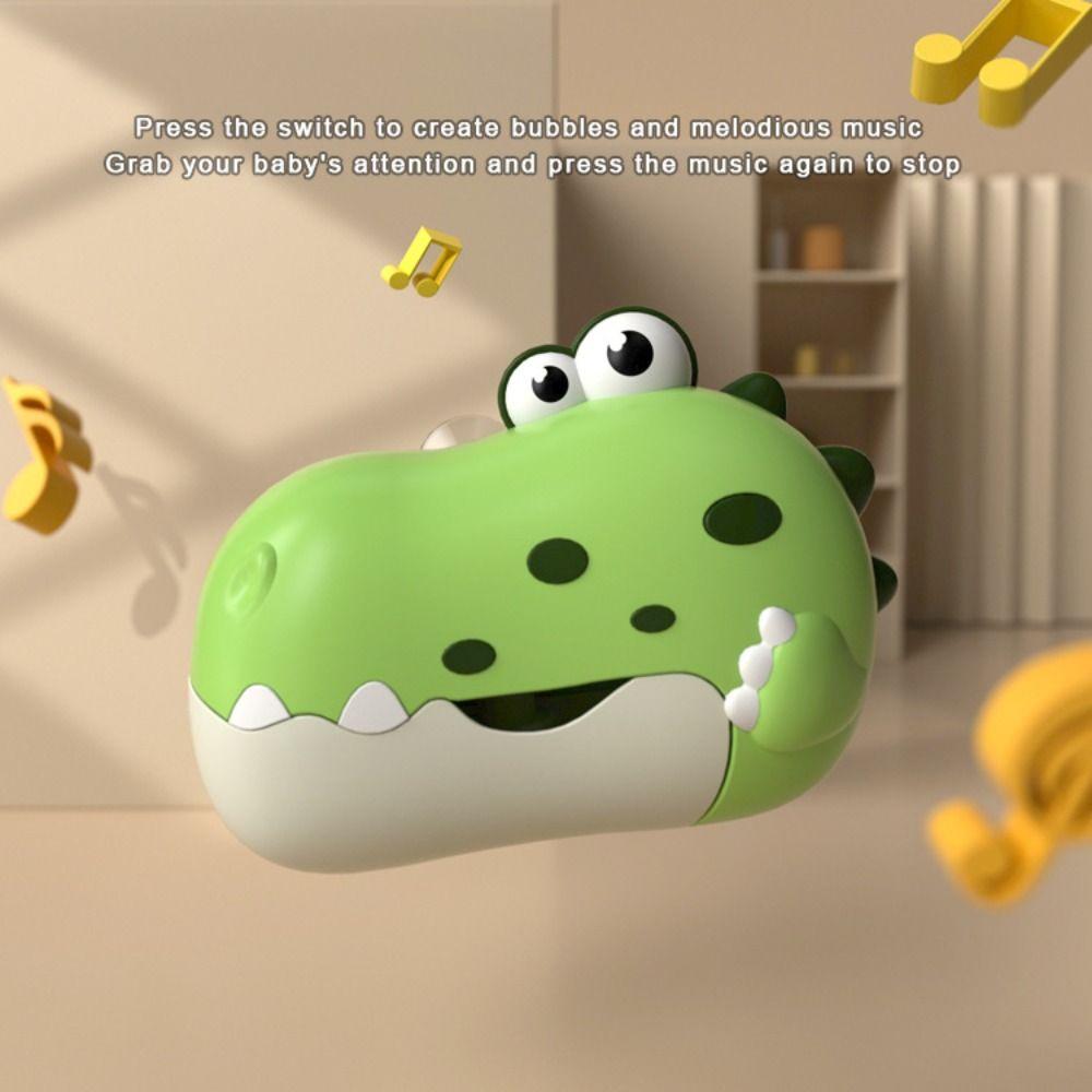 Dinosaur Shape Bubble Machine Music Bathtub Bubble Machine Bath Bubble Maker  Boys Girls