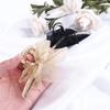 Women Temperament Rhinestone Bow Knot Net Yarn Hair Accessories Hair Clip Grab Clip Hair Claw