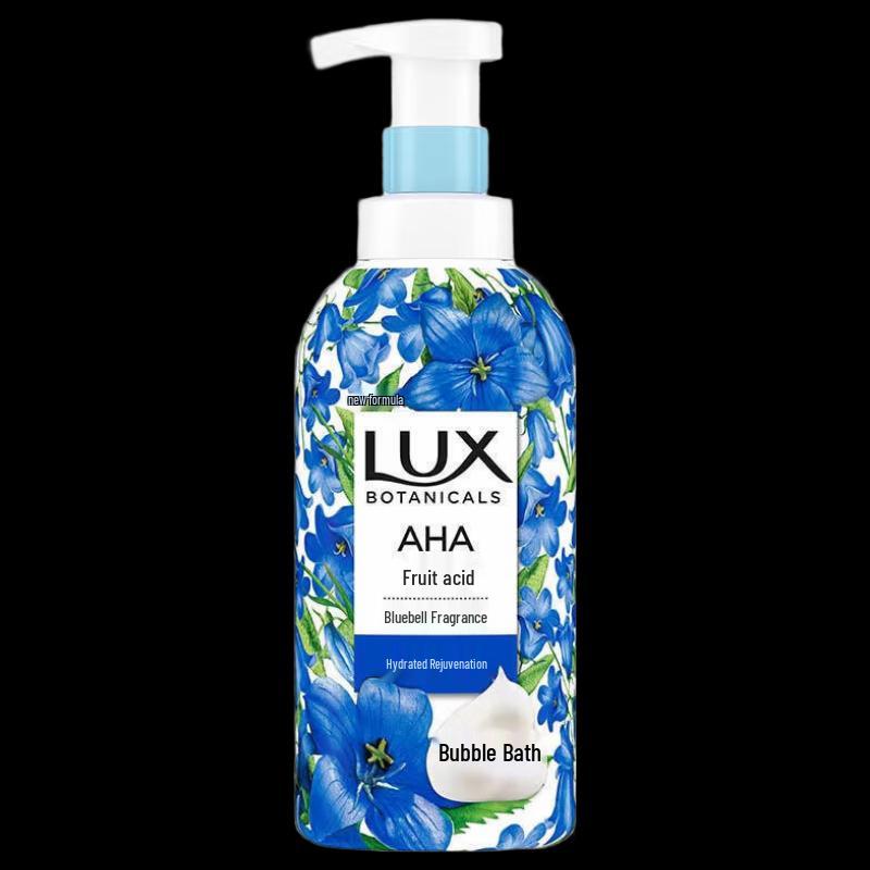 LUX Plant Extract Essential Oil Bubble Shower Gel