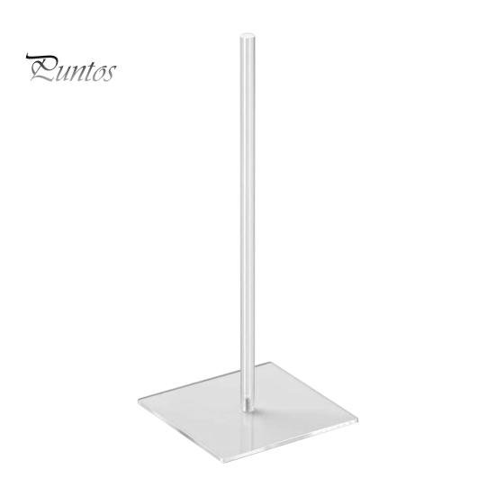 1/4Pcs Acrylic Donut Stand Doughnut Holder with Anti-Slip Feet Quick Assembly Easy to Clean Clear Donut Display Stand Tower