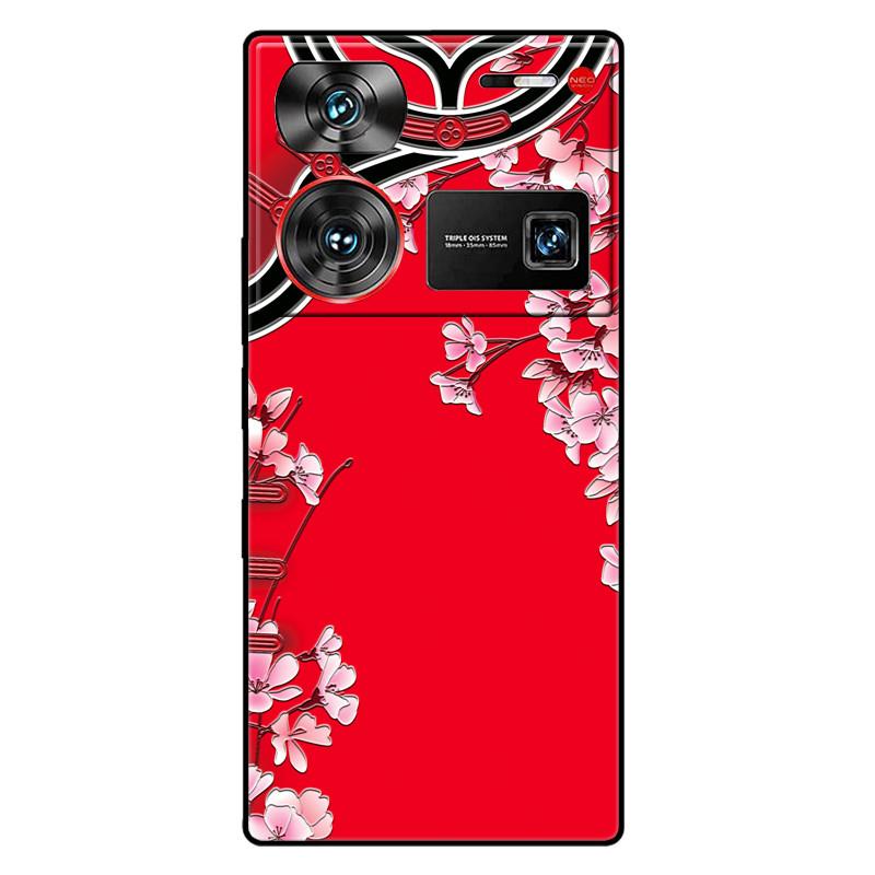 For ZTE Nubia Z60 Ultra 5G Case Silicon Fashion Space Wolf TPU Painted Coque Funda for Nubia Z60Ultra 5G NX721J Cover Protective