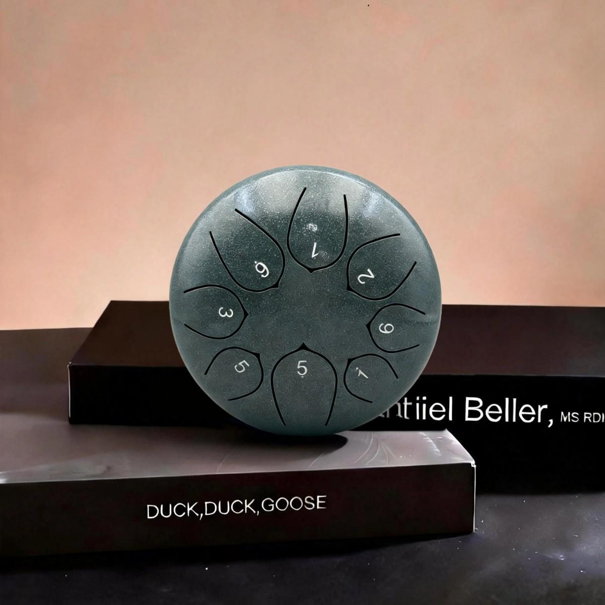 Wangyou Lingling Steel Tongue Drum - 6/6.8/8/10/12/13 Inch Handpan Percussion Instrument.
