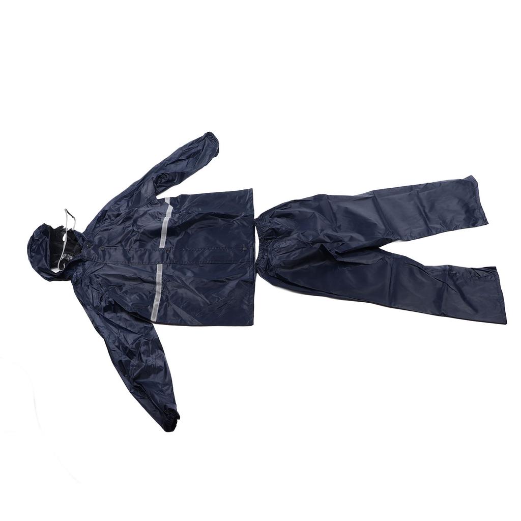 Split Jacket Pants Suit Breathable Waterproof Raincoat Set Double Layer Raincoat Set for Men Women