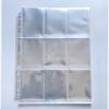 Transparent Card Album Pages for Game & Star Cards - Nine-Pocket & Four-Pocket A4 11-Hole Collection