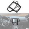 Mattschwarze Mittelkonsole GPS Navigation Zierleiste Für Jeep Grand Cherokee 14-18 Zubehör