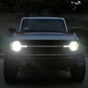 Ford Bronco LED Headlight Assembly: High-End Four-Lens High-Low Beam with Integrated Daytime Running Light.