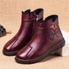 Ji cotton shoes Beijing cloth shoes women's thickened cotton boots non-slip soft-soled elderly mother shoes