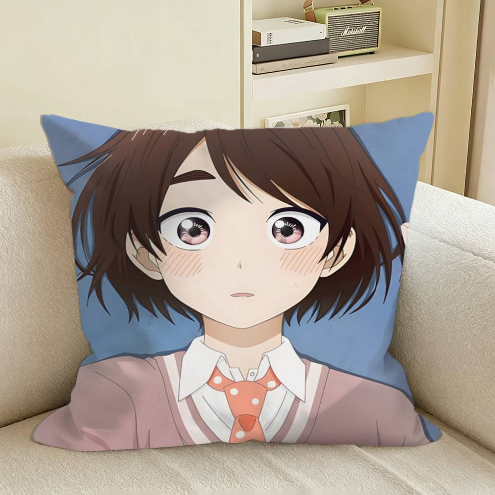 Manga Hananoi-kun to Koi no Yamai Square Sofa Pillow Cover Solid Color Living Room Home Decor Cushion Case