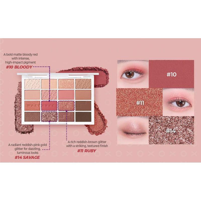 WAKEMAKE Soft Blurring Eye Palette Squid Game Edition