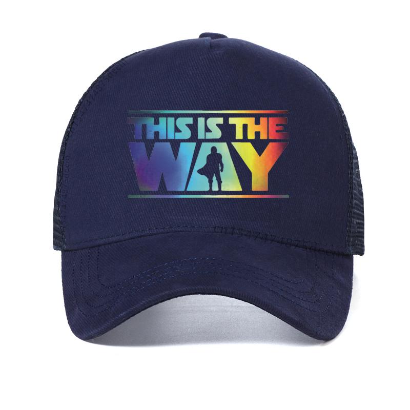

The Unisexdalorians This Is The Way Unisex Baseball cap Summer Unisex hats summer Cool Golf Hat bone Adjustable trucker caps Adjustable