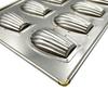 Matsunaga Manufacturing Co., Ltd. Silicone-coated Silver Madeleine Baking Pan 8P MS15