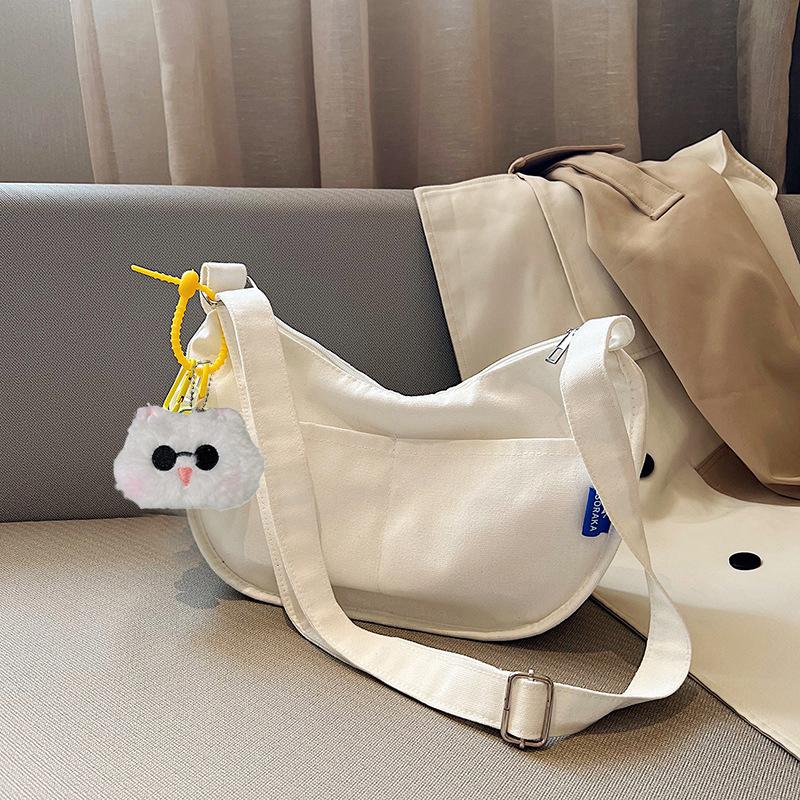 Cute Plush Cat Pendant Girl Backpack Pendant Birthday Gift Key Chain Pendant