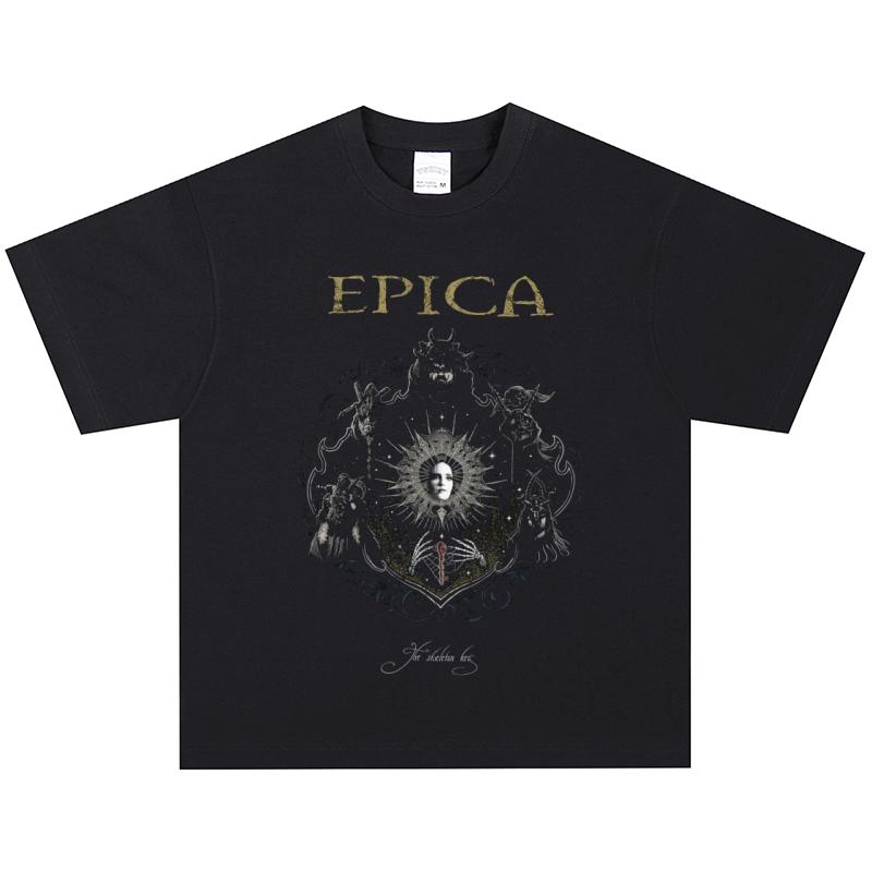 Epica T-Shirt, Soft Fabric Casual Daily Wear XXL