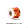 Christmas Ribbon Decorative Xmas for Tree Garland Decor Decoration