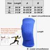 1 Pair Sports Compression Knee Pads Elastic Knee Protector Thickened Sponge Support for Dancing Sports Training Knees Brace