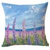 New Bedroom Decoration Oil Painting Watercolor Landscape Pillowcase Summer Home Sofa Cushion Pillowcase