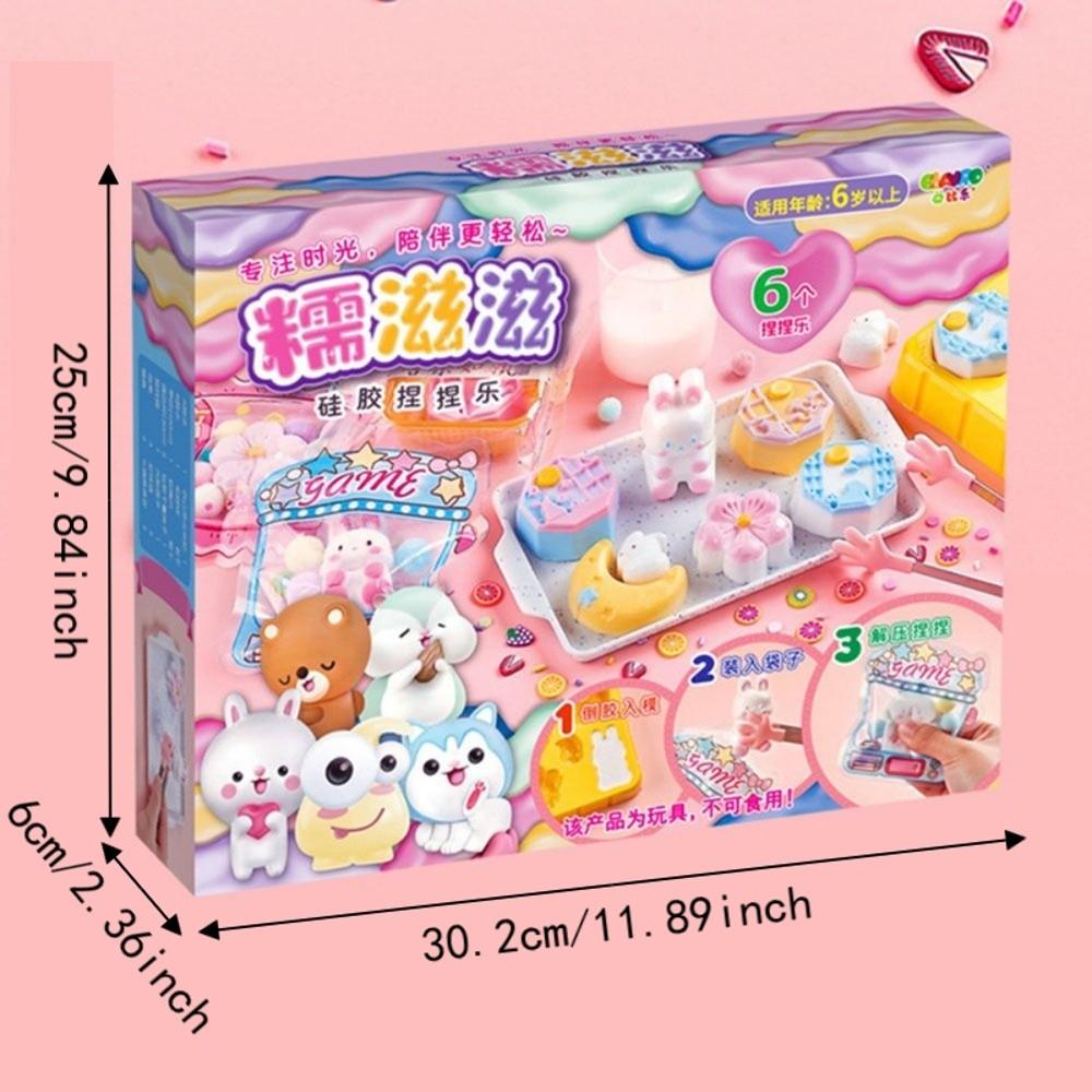 Creative Pinching Toy Material Pack Blowable Bubble Squeeze Toys DIY Material Pinch Making