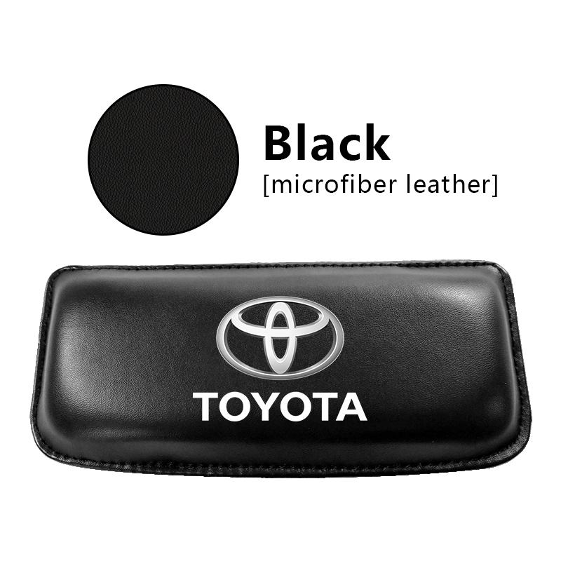 Leather Knee Pad Car Interior Pillow Comfortable Elastic Cushion for Toyota GR RAV4 Prius CHR Camry TRD GT86 Corolla Yaris Auris