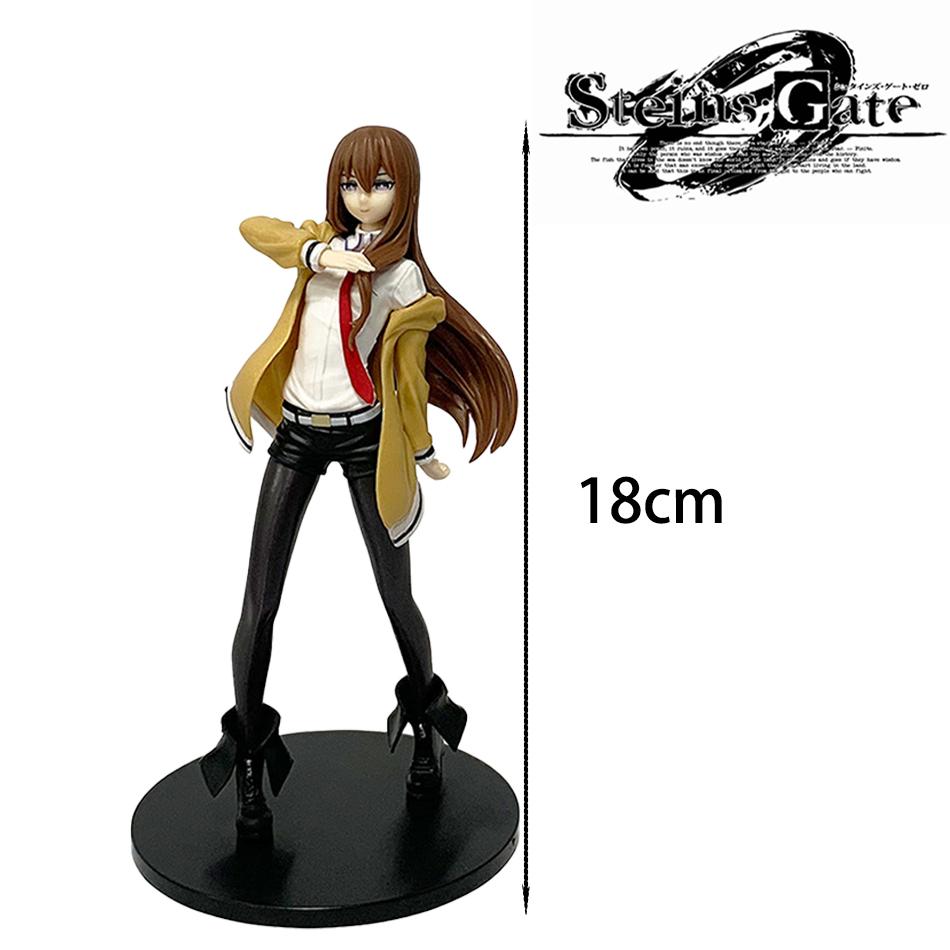 

21 см В наявності Steins Gate Макасе Хонрі Аніме Версія Фігурка Дія Колекційна Модель Дисплей Товар ПВХ Позуєма Артикульована Масштаб Деталізована Рухома