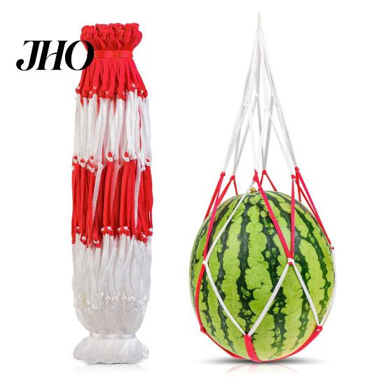 Watermelon Hanging Support Net Bag 30 Pcs Mesh Bags Hammock Reusable Melon Natural Ripening Fruit Harvest Trellis for Pumpkin Cantaloupe Protection