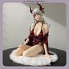 One Piece Yamato Kimono Sedící Pozice Anime Figurka Model Soška Stolní Dekorace