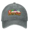 Souths Cartoon Parks Logo Lässige Baseballkappe Sommer Trucker-Mütze Tennis Skate Snapback-Kappe Unisex Unisex Klassische Baseballkappen