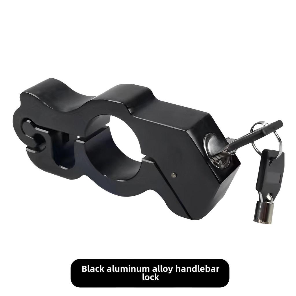 Univerzální zámek proti krádeži elektrického vozidla: Brzda z lehké slitiny, řídítka, plyn, skútr, motocykl a ochrana klaksonu