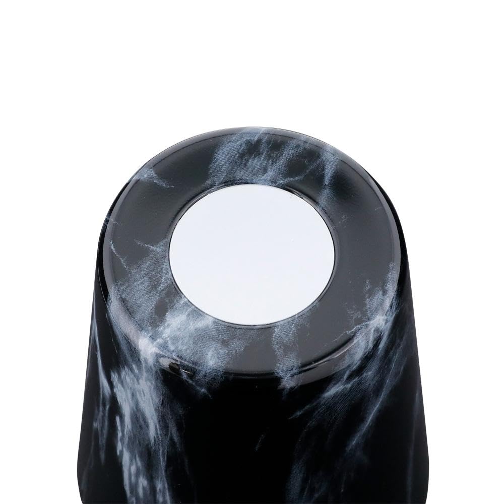 Bestco NX-172 MARBLE KITCHEN Tumbler, 380ml, Insulated, Double-Layered Vacuum Wall, Black, Marble Pattern