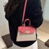 High Quality Retro Versatile Women'S Shoulder Tote Bag Color-Blocked Crossbody Bag Handbag Commuter Bag Girl Purse Gifts