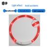 Guler LED Luminos Reîncărcabil USB pentru Animale de Companie - Bandă Luminoasă pentru Gât Stil Bandă cu Puncte Luminoase