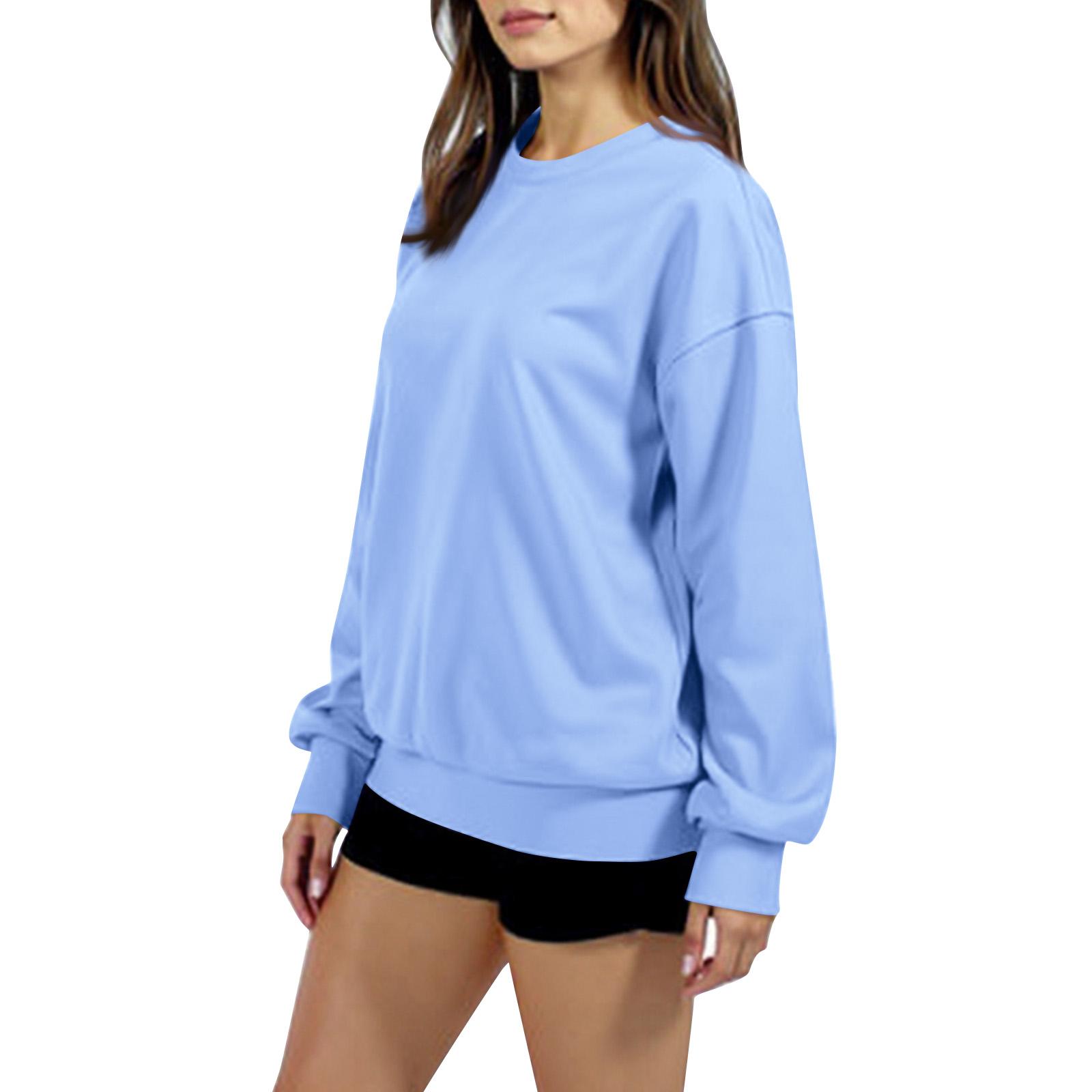 

Женское Худи Оверсайз с Капюшоном Флис Повседневный Комфортный Пуловер Топы Одежда S