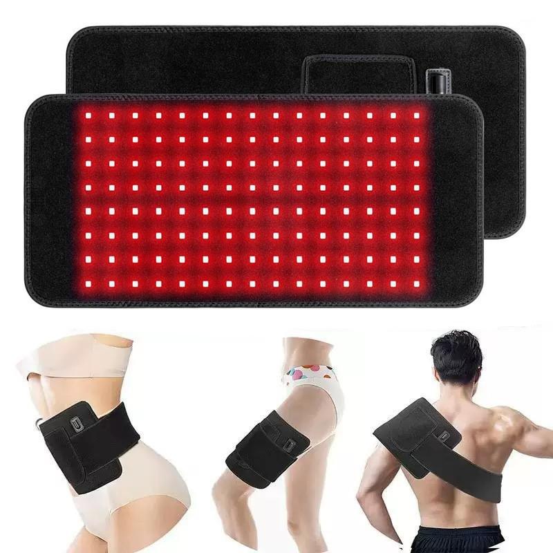 

LED Infrared Heated Shawl with Therapy and Hot Compress for Back, Shoulder, and Waist Relief US Plug