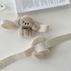 Cute Puppy Curtain Ties Fuzzy Dog Elastic Curtain Tiebacks Plush Stuffed Puppy Curtain Holders for Nursery Kids Room Decor
